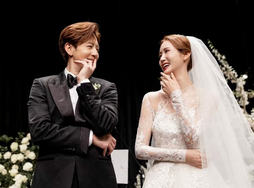SE7ENとイ・ダヘの結婚写真＝K-Star Collection(c)news1