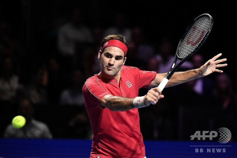 フェデラーが通算1500試合目で白星、スイス・インドア初戦突破