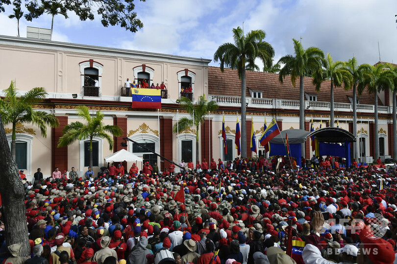 ベネズエラ野党指導者が「暫定大統領」宣言 米国など支持表明