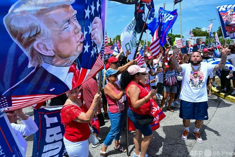 トランプ氏、収監なら支持者「限界」にと警告