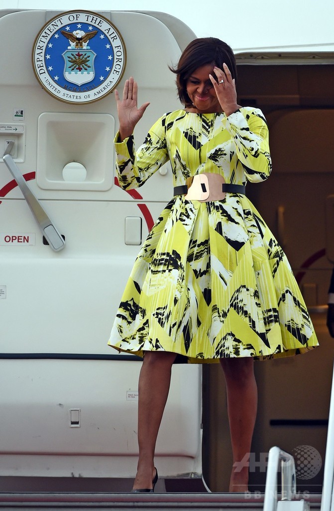ミシェル オバマ米大統領夫人 ファーストレディーとして初来日 写真4枚 国際ニュース Afpbb News