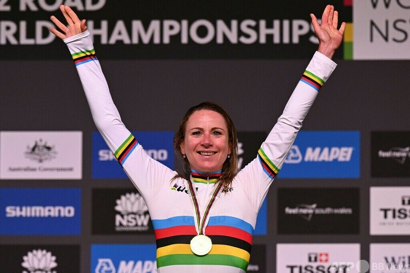 ファン・フリューテンがエリート女子優勝、ロード世界選手権