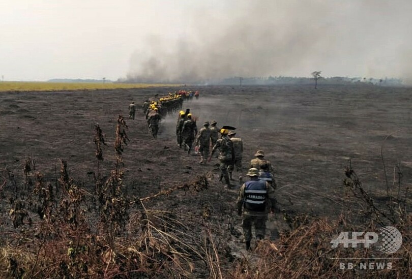 G7のアマゾン火災支援は「ごくわずか」 ボリビア大統領が一応の謝意