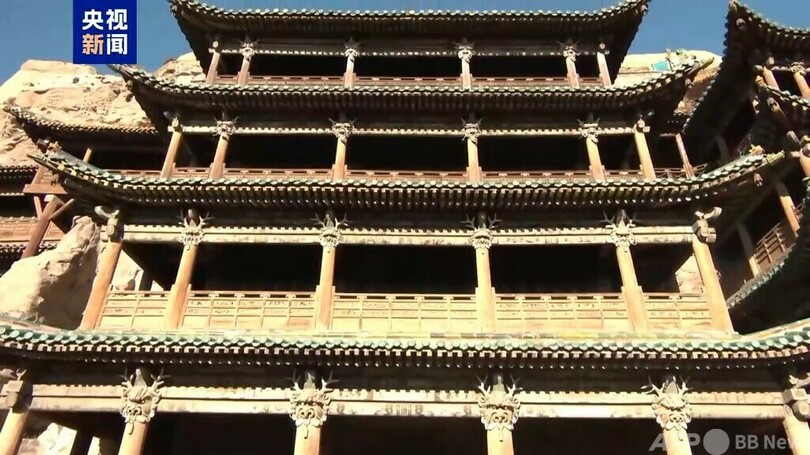 世界遺産・雲岡石窟 第6、第12窟が一般公開を再開