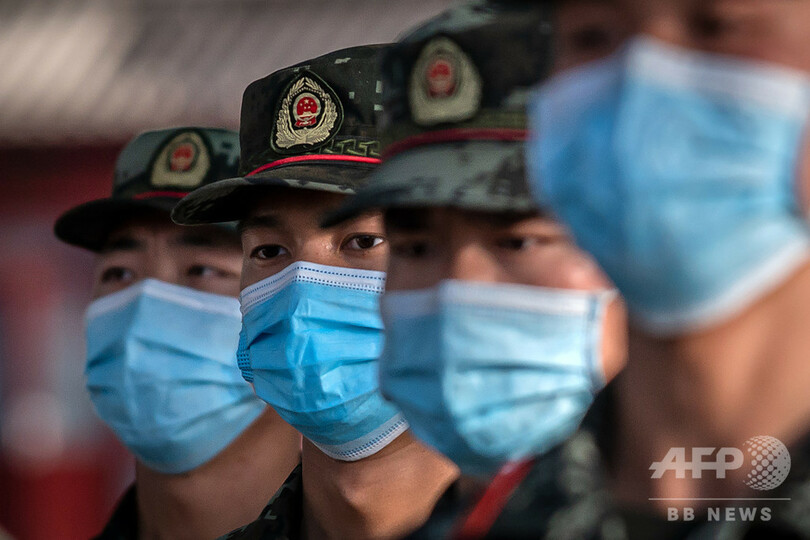 中国、コロナ関連の逮捕者5797人 殺人や移動歴の虚偽など