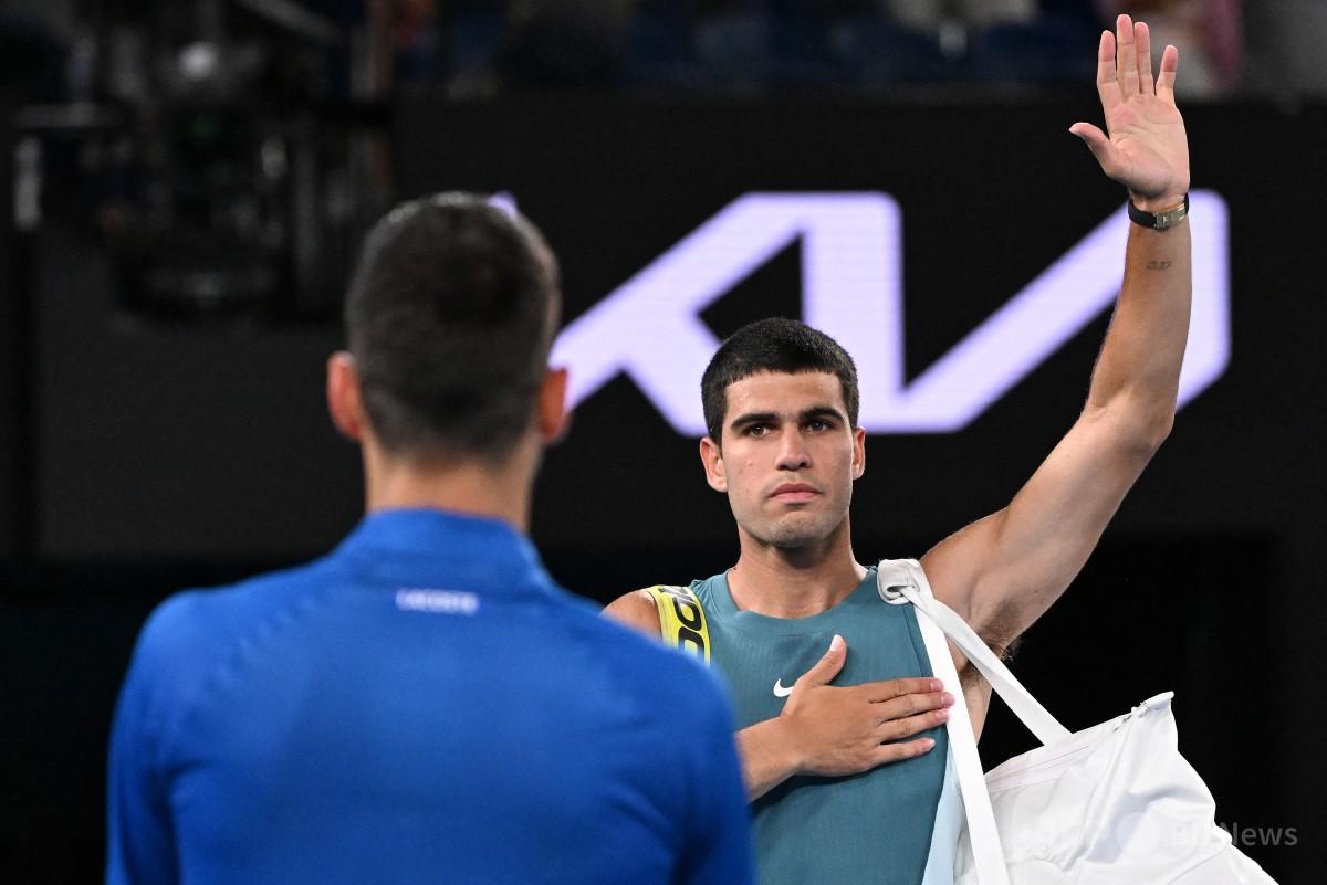 アルカラスが「最大の過ち」嘆く 手負いのジョコに敗戦 全豪OP 写真8枚