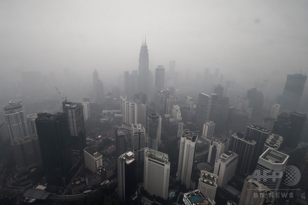 マレーシア インドネシアからの煙霧で休校 写真10枚 国際ニュース Afpbb News