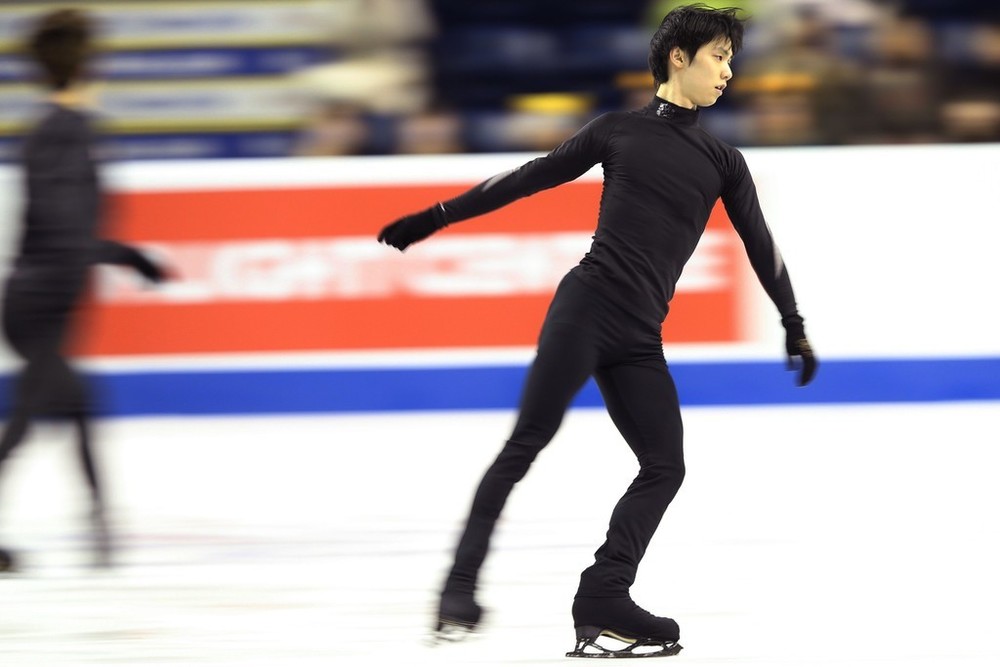 羽生結弦ら出場選手が調整、スケート・カナダ 写真5枚 国際ニュース