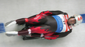 競技に臨むトビアス・シーグル／マルクス・シーグル組。(c)AFP/DDP/JUERGEN SCHWARZ
