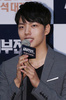 韓国・ソウルで行われた、映画『西部戦線』のメディア試写会に臨む、俳優のヨ・ジング（2015年9月15日撮影）。(c)STARNEWS