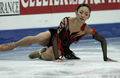 08世界フィギュアスケート選手権で女子シングル・フリースケーティングで転倒する安藤美姫。(c)AFP/YURI KADOBNOV