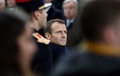 フランス・パリの凱旋（がいせん）門で開かれた第1次世界大戦終結100年記念式典の様子（2018年11月11日撮影）。(c)BENOIT TESSIER / POOL / AFP