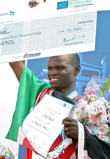 ＜ムンバイマラソン2007＞ケライが大会初優勝を飾る - インド