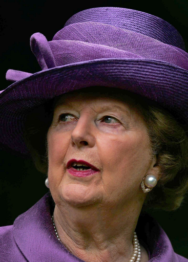 素顔も「鉄の女」、サッチャー英元首相の機密文書が解禁