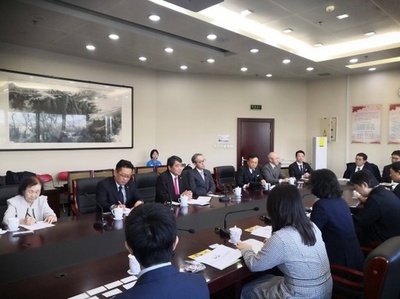 日中友好協会代表団が中国を訪問