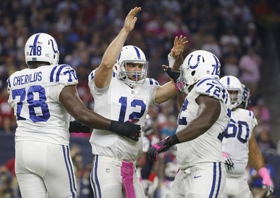 コルツ逃げ切る、地区ライバルのテキサンズに勝利