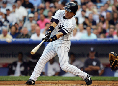 松井秀樹 2安打を記録し連続試合安打を12に伸ばす