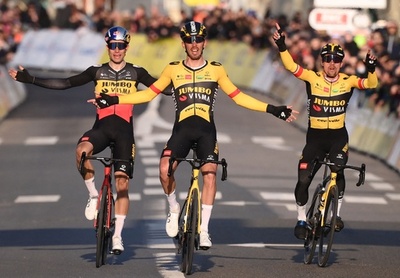 【今日のパリ～ニース】ユンボが初日上位独占 新入りにVプレゼント