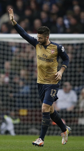 アーセナル、最下位アストン・ビラに快勝で暫定首位浮上