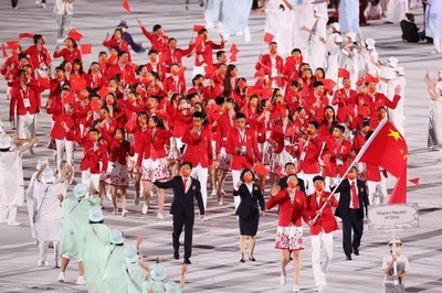 中国大陸部の五輪選手代表団、マカオで交流活動を