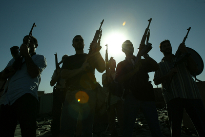 バグダッドで民間軍事会社の要員が市民に発砲