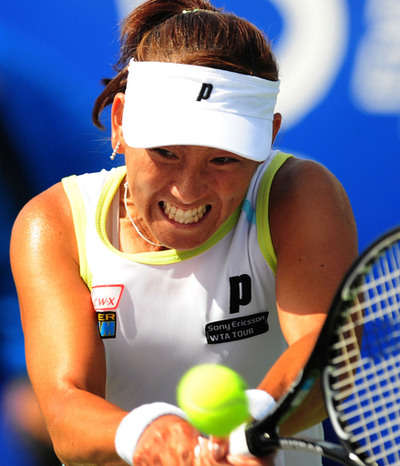 杉山愛 鄭潔に敗れ準々決勝進出ならず