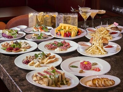 「ウルフギャング・ステーキハウス 高輪店」バーエリア限定 ハッピーアワー