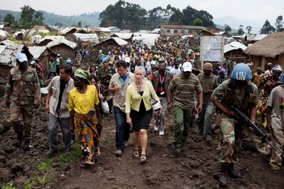 コンゴ民主共和国でまた集団レイプ、今度は国軍