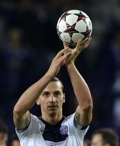 PSGがベルギー王者に圧勝！イブラヒモビッチが4得点の活躍 欧州CL