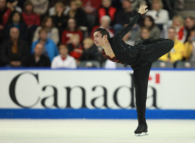 男子SP、織田が首位 南里8位 スケート・カナダ