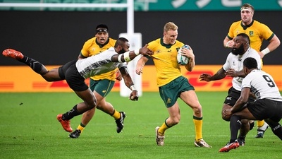 豪選手危険タックルもおとがめなし、ルール運用に懸念の声 ラグビーW杯