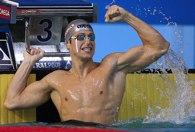 ＜第12回世界水泳選手権＞競泳、ザンドバーグ 男子50メートル背泳ぎを制す金メダルを獲得 - オーストラリア