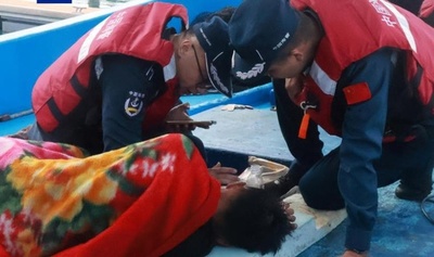 男性がゴムボートで海上6日間漂流 漁民に救助された 中国海南省