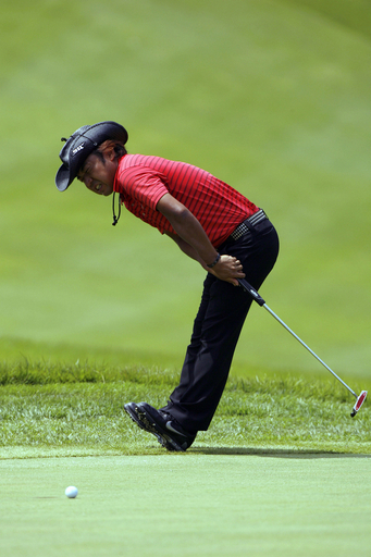 UBS日本ゴルフツアー選手権2008・2日目 片山 8位タイに浮上