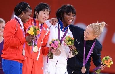 アン・グムエが金メダルを獲得、柔道女子52キロ級