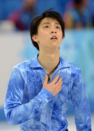 フィギュア団体戦・男子SPで首位の羽生、ソチ五輪