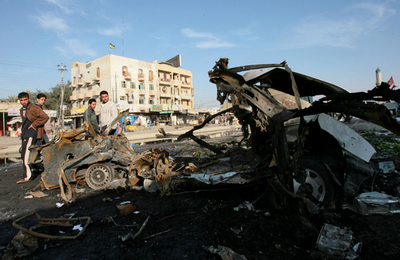 バグダッド市内で自動車爆弾テロ、死者2人、負傷者7人 - イラク