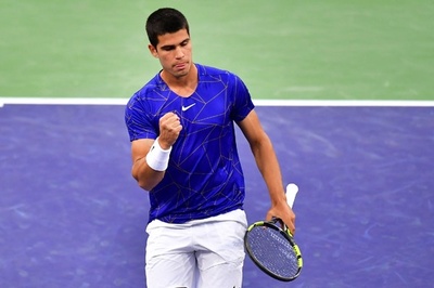 アルカラスがマスターズ初8強、モンフィス下す BNPパリバOP