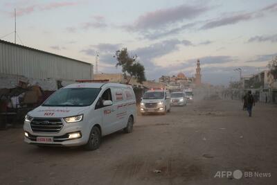 ガザで人質解放始まる 赤十字にイスラエル人7人引き渡し