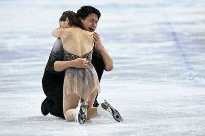 三浦/木原組、大逆転で金 日本初のフィギュアペアメダル ミラノ・コルティナ五輪