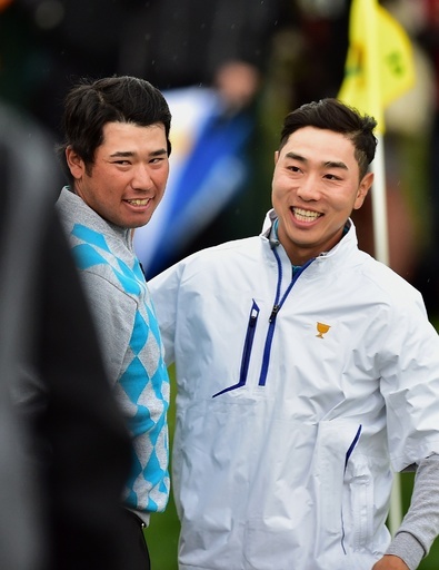 松山/ベ組が大会史に残る勝利、接戦のまま最終日へ プレジデンツ杯