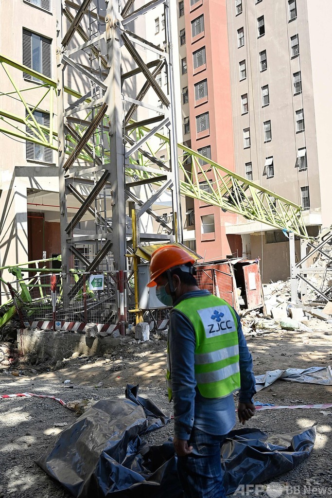 ケニア首都でクレーン倒壊、中国人ら9人死亡