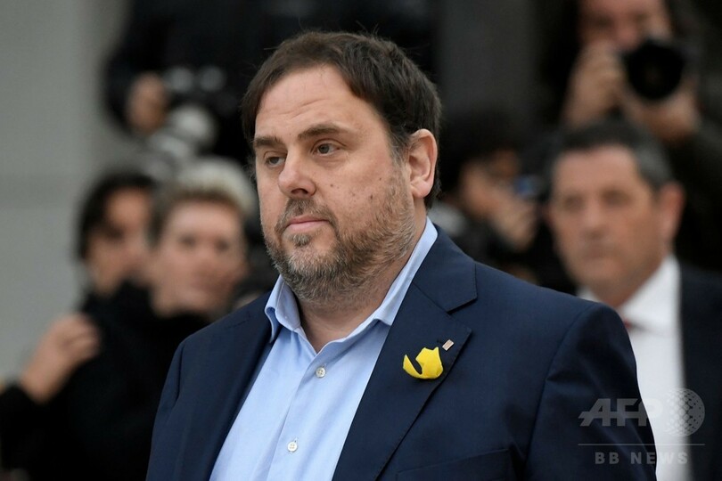 スペイン、前カタルーニャ州首相の逮捕状発付へ 元幹部8人は勾留