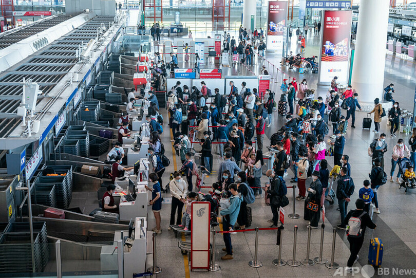 中国のメーデー連休、航空券予約が急増 日本への観光客も増加 写真1枚 国際ニュース：AFPBB News