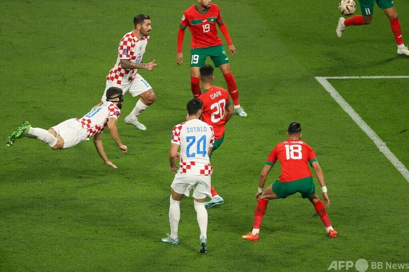 クロアチアがモロッコに勝利、欧州勢が11大会連続でW杯3位
