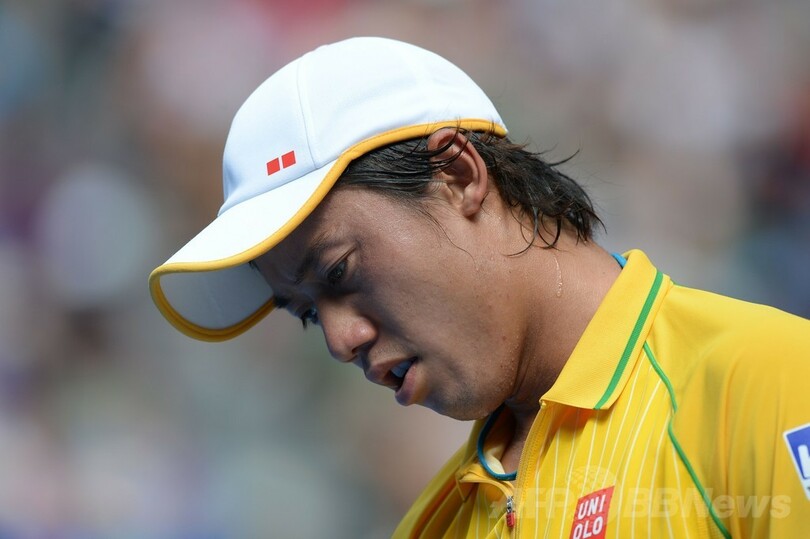 錦織、4回戦でナダルに敗れる 全豪オープン