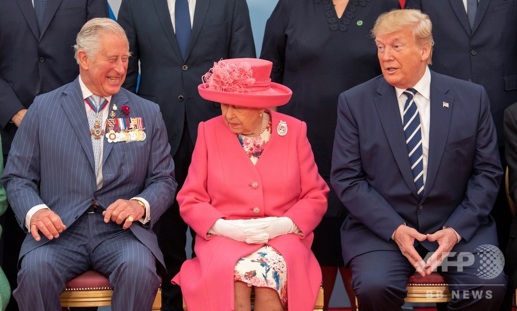 トランプ氏、「クジラ王子」と会見? 英皇太子の称号をスペルミス トランプ氏、「クジラ王子」と会見? 英皇太子の称号をスペルミス