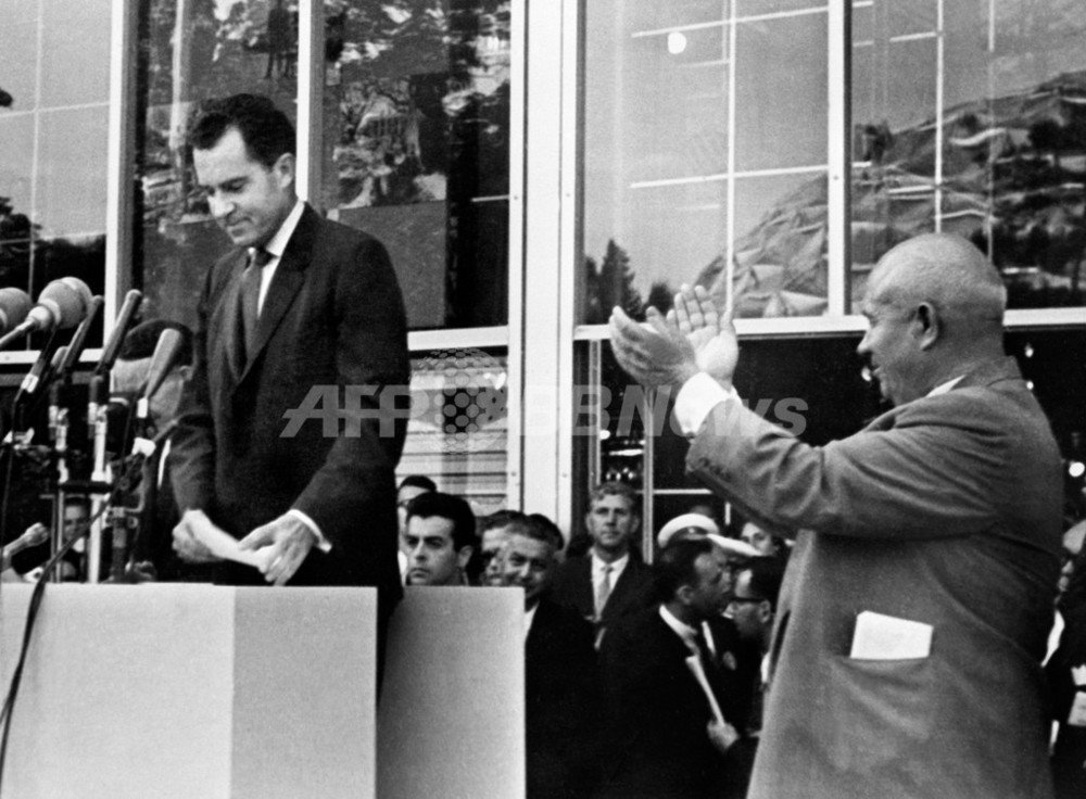 超大国が台所で激突 米ソ キッチン討論 から50年 写真1枚 国際ニュース Afpbb News