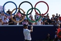 パリ五輪、ゴルフ男子第1ラウンドに臨む松山英樹（2024年8月1日撮影）。(c)Emmanuel DUNAND / AFP
