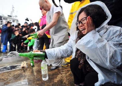 事故当時3等航海士が操船、韓国の旅客船沈没